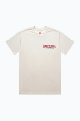 FC Barcelona Champion-T-Shirt – Elfenbein