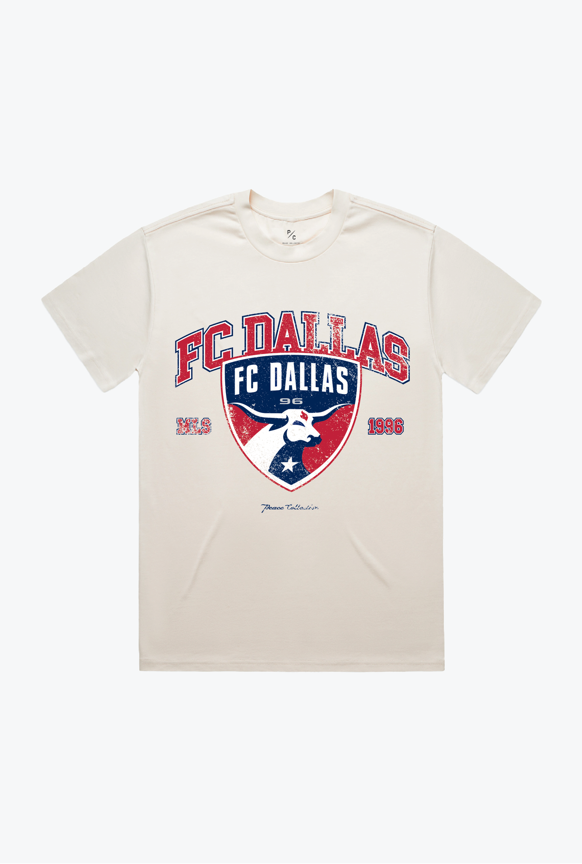 FC Dallas Vintage Washed T-Shirt - Ivory