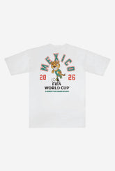FIFA World Cup 2026™ Mexico Mascot Heavyweight T-Shirt - White