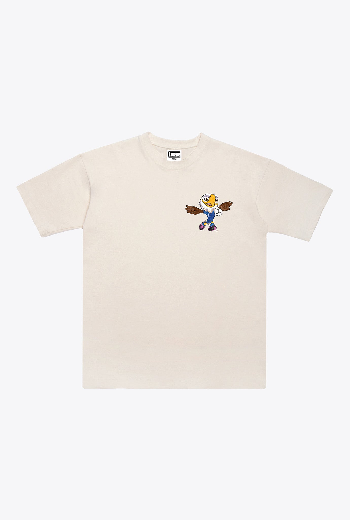 FIFA World Cup 2026™ USA Mascot Heavyweight T-Shirt - Ivory