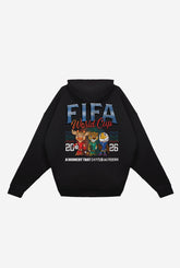FIFA World Cup 2026™ Mascots Oversized Hoodie - Black