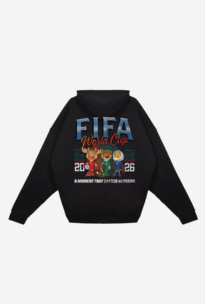 FIFA World Cup 2026™ Mascots Oversized Hoodie - Black