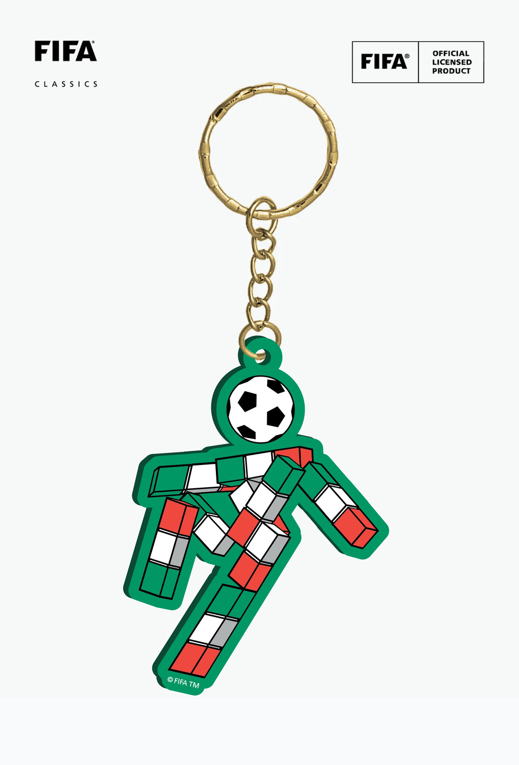 FIFA World Cup 1990™ Italy Tri-Charm Keychain - Multicolour