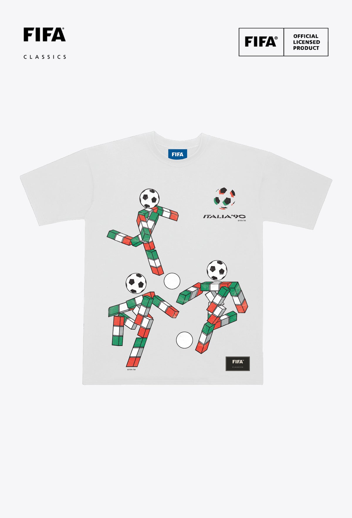 FIFA World Cup™ Italy Mascot Heavyweight T-Shirt - White