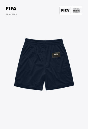 FIFA WM 1998 Frankreich Mesh-Shorts – Marineblau