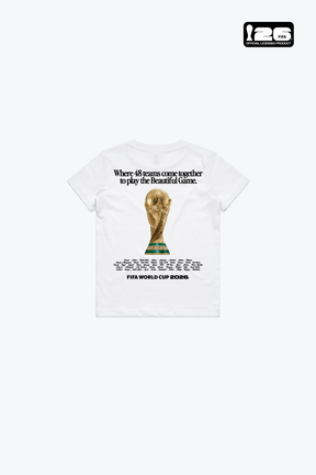 FIFA World Cup 2026™ The Beautiful Game Youth T-Shirt - White