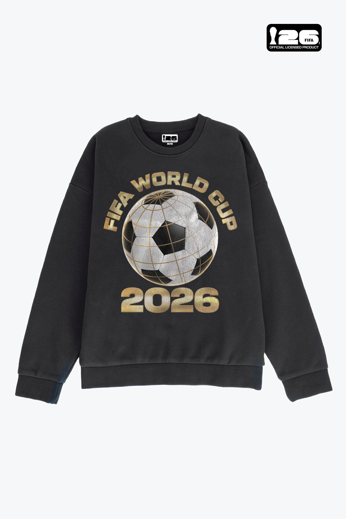 FIFA Weltmeisterschaft 2026™ FIFA World Tour Pigment Dye Crewneck - Schwarz