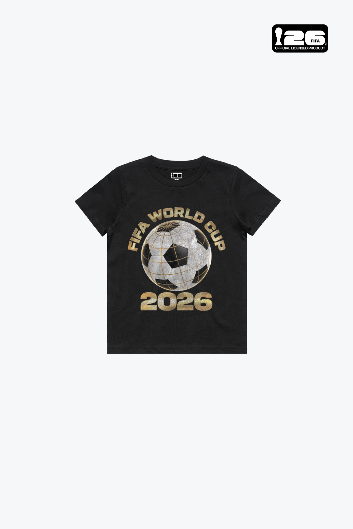 FIFA Weltmeisterschaft 2026™ FIFA Welttournee Jugend-T-Shirt – Schwarz