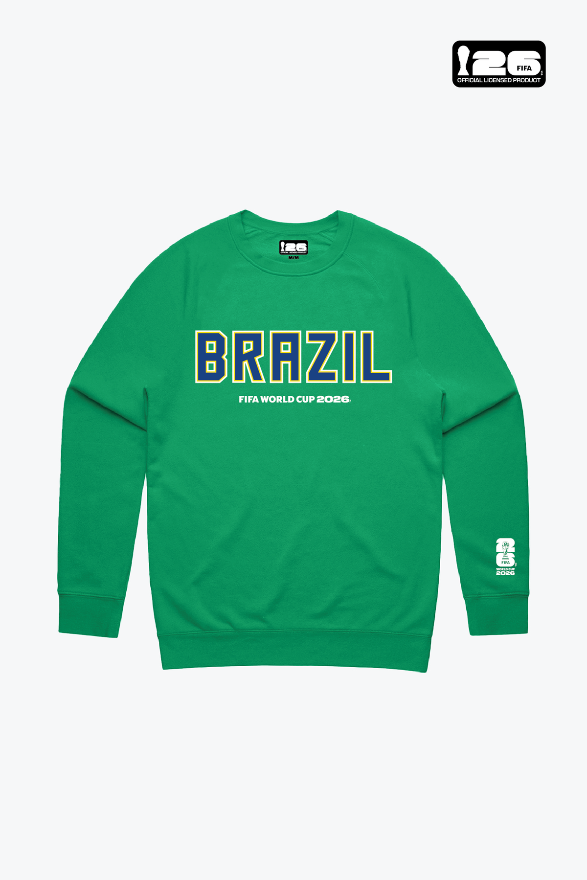 FIFA World Cup 2026™ Brazil Spirit Crewneck - Kelly Green