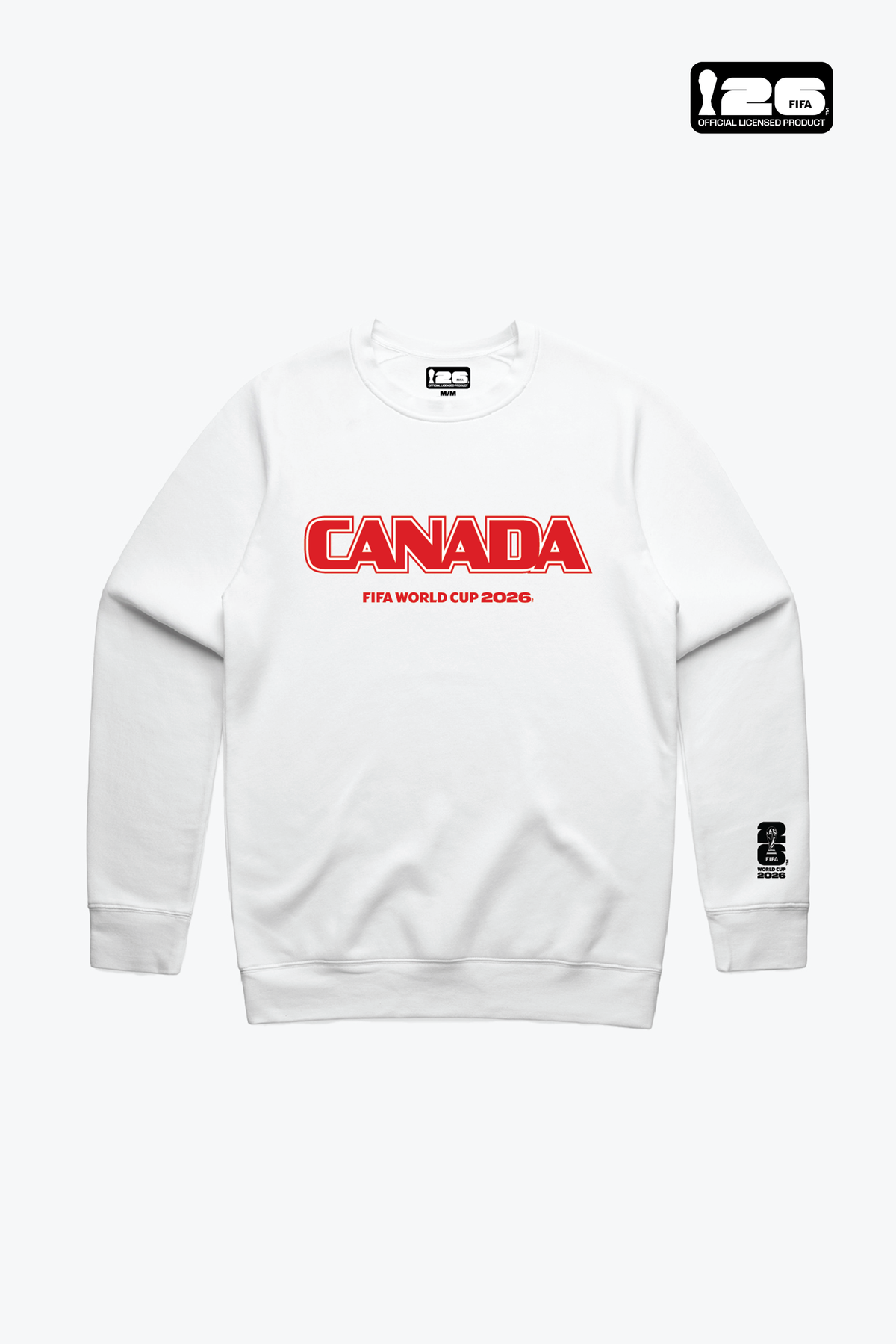 FIFA World Cup 2026™ Canada Spirit Crewneck - White