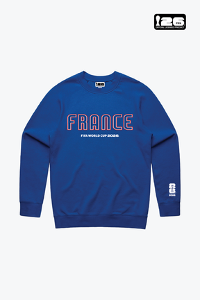 FIFA World Cup 2026™ France Spirit Crewneck - Royal