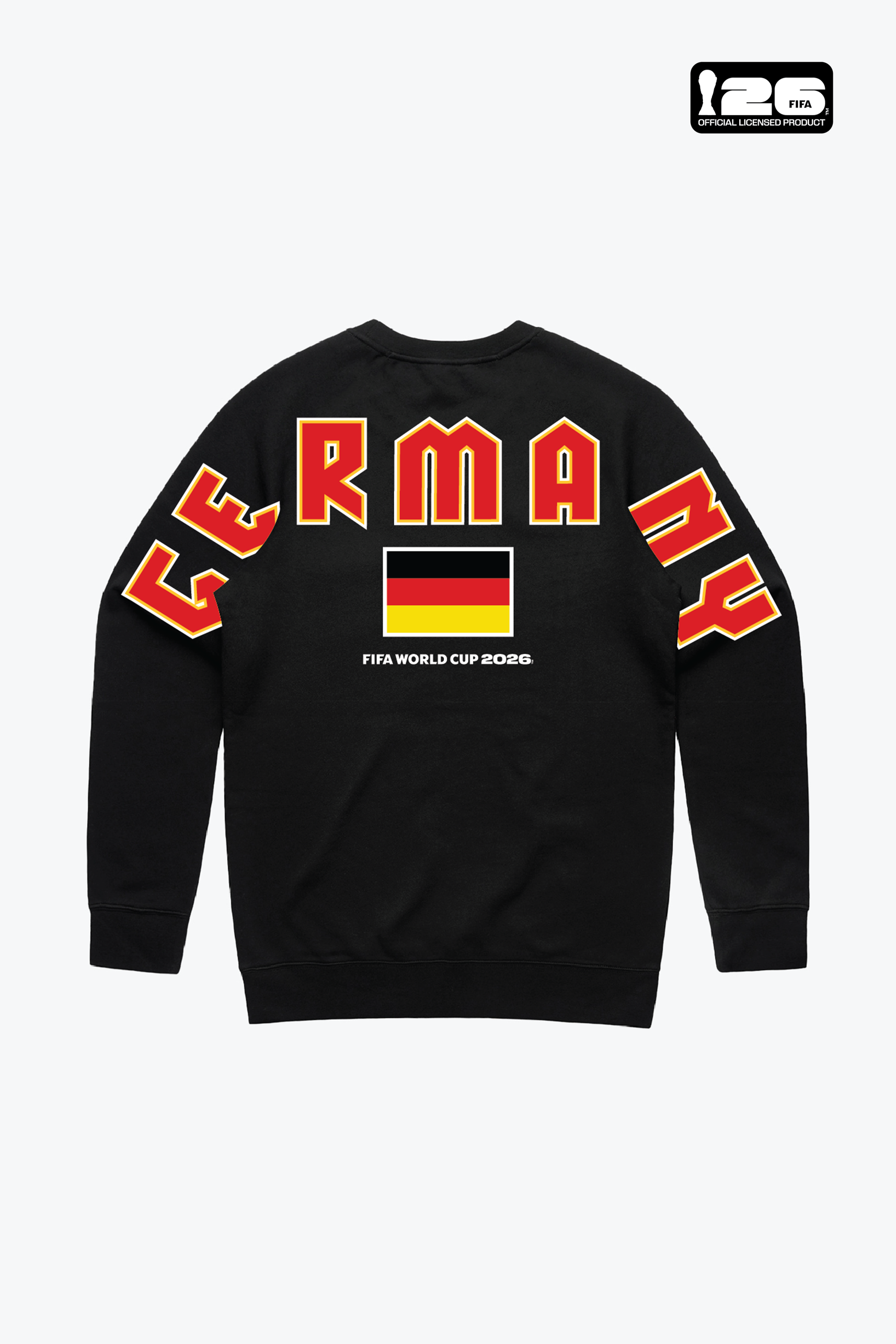 FIFA Fußball-Weltmeisterschaft 2026™ Deutschland-Fan-Pullover – Schwarz