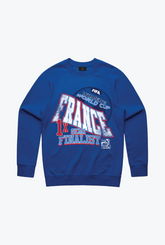 FIFA Historic Women’s World Cup Team France Crewneck - Royal