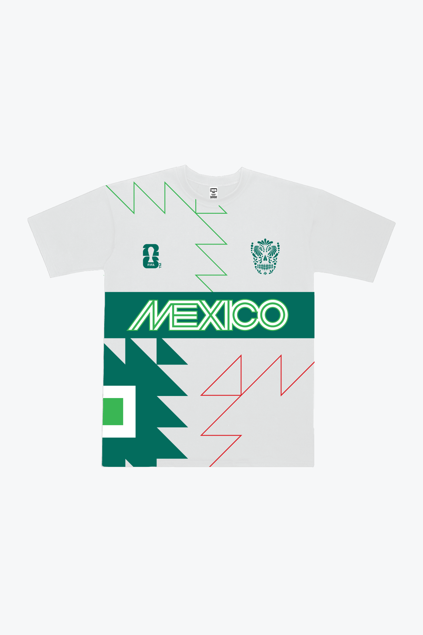FIFA World Cup 2026™ 002: Mexico Heavyweight T-Shirt - White