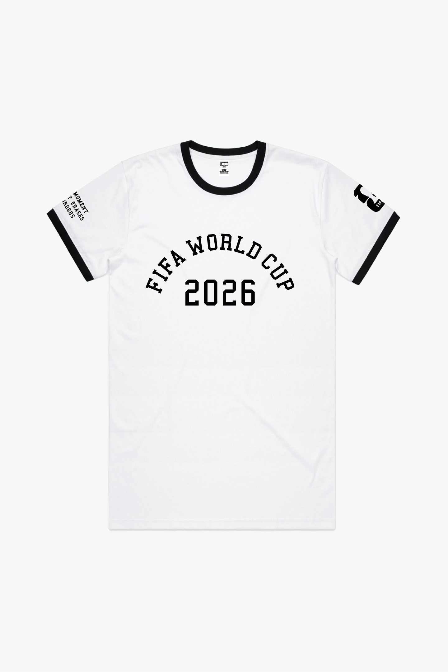 FIFA World Cup '26 Ringer T-Shirt - Black / White