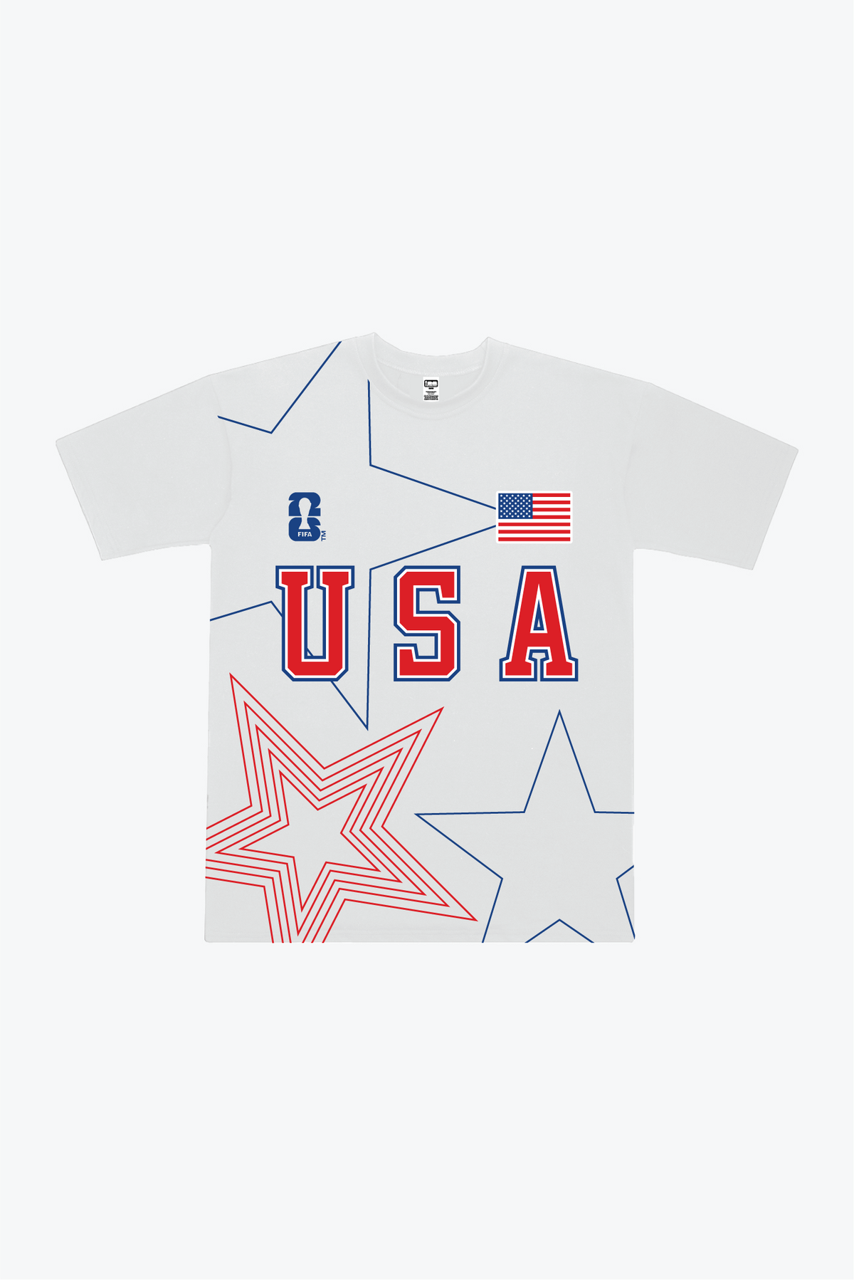 FIFA World Cup 2026™ 002: USA Heavyweight T-Shirt - White