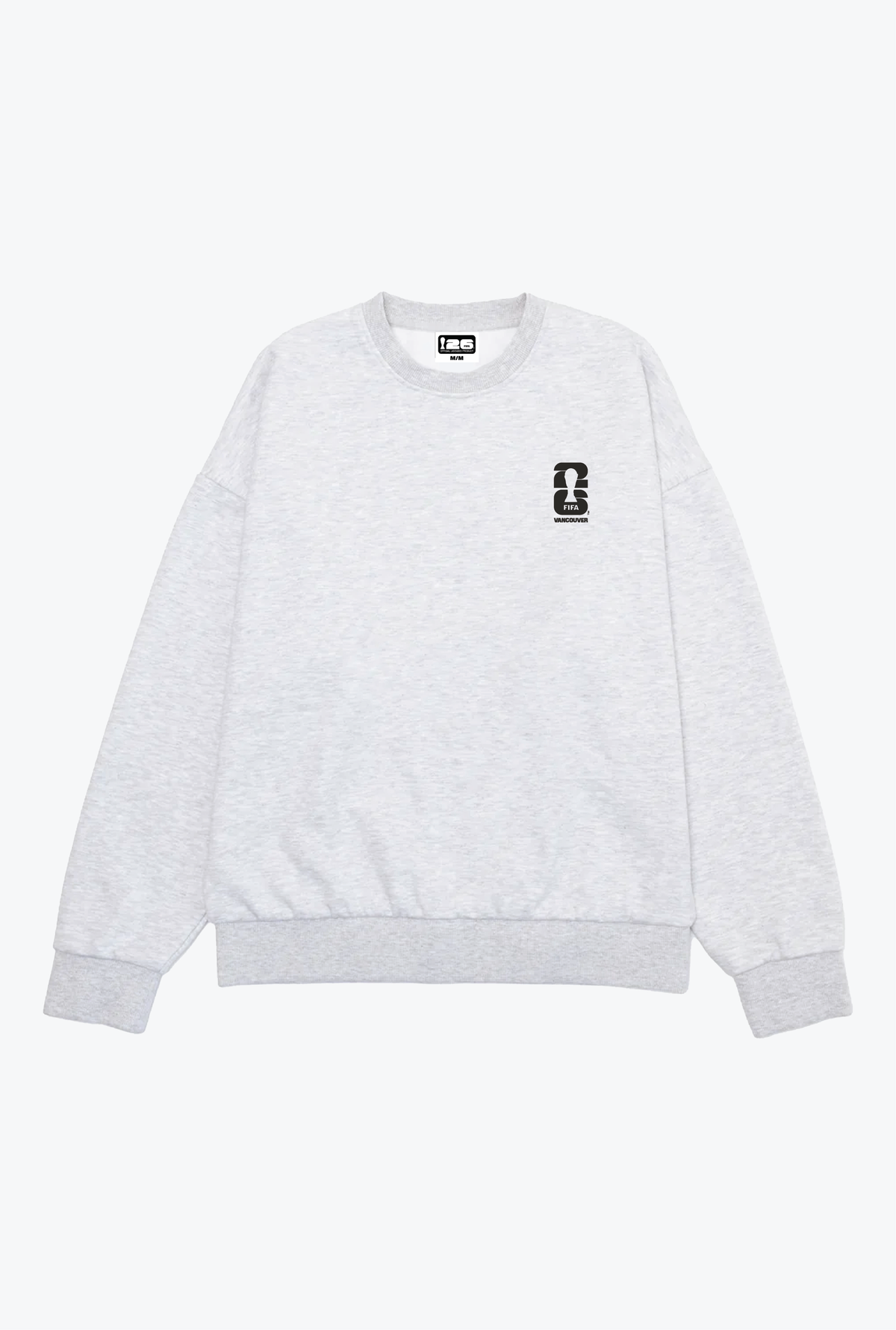 FIFA World Cup 2026™ Vancouver Poster Heavyweight Crewneck - Ash