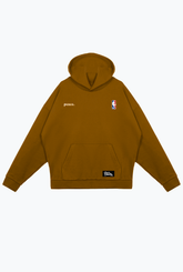 Basketball is Life Fanleisure Heavyweight Hoodie - Brown