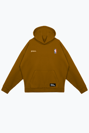 Basketball is Life Fanleisure Heavyweight Hoodie - Brown