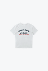 Mental Health is Health Western Baby T-Shirt - White