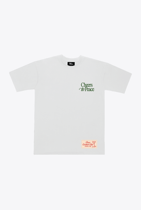 T-shirt épais « Quand la vie te donne des citrons » - Blanc