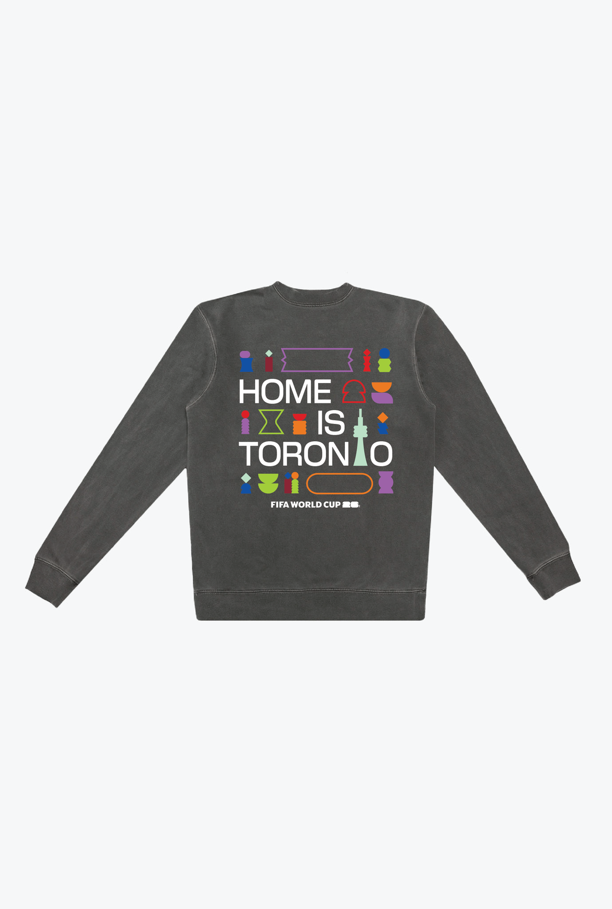 Toronto FIFA Pigment Dye Crewneck - Black