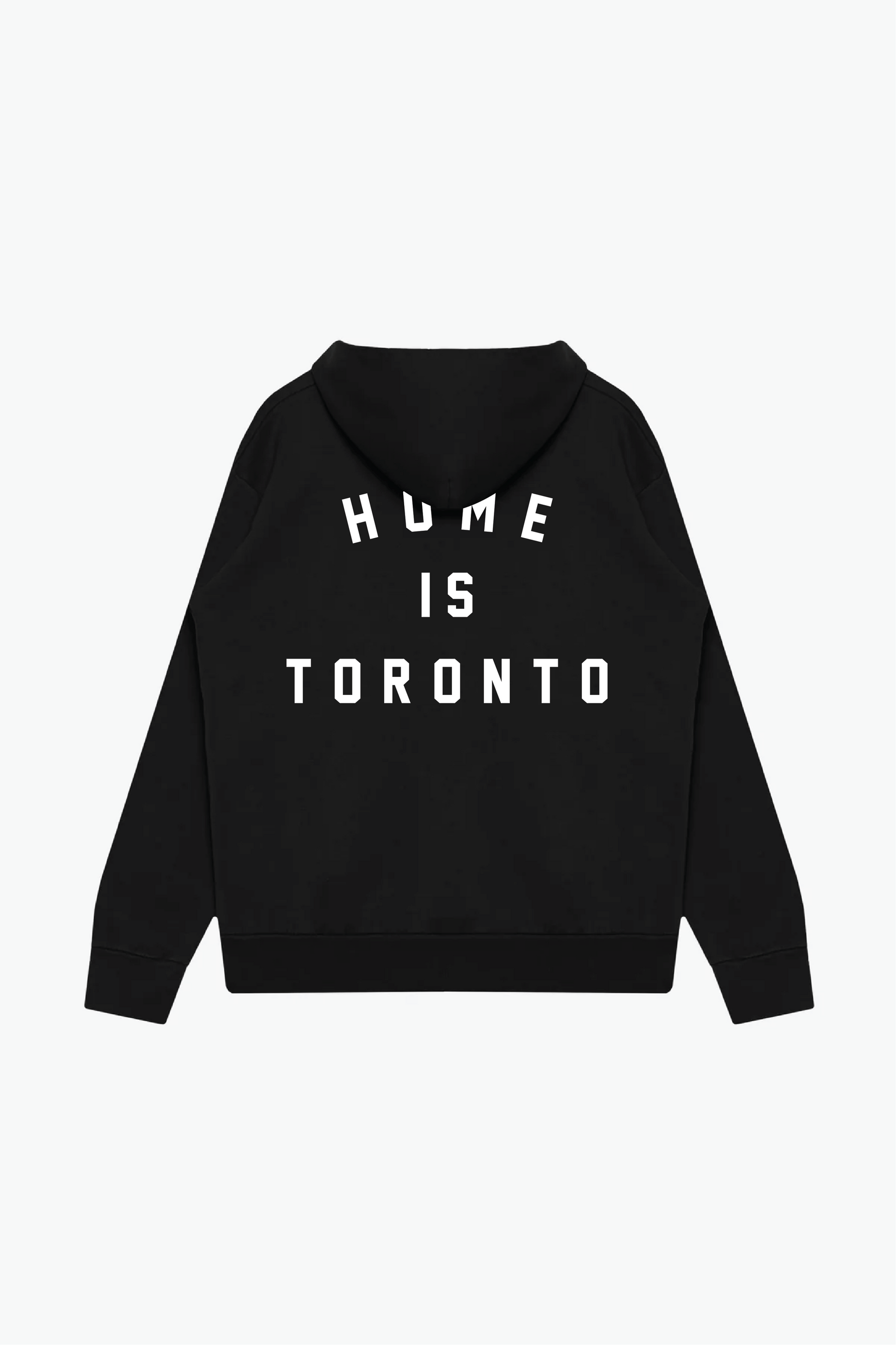 Home is Toronto Anniversary Heavyweight Hoodie - Black