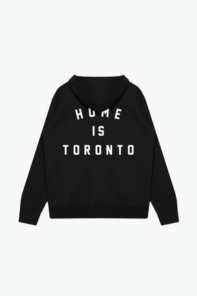 Home is Toronto Anniversary Heavyweight Hoodie - Black