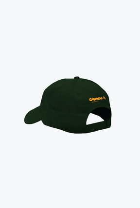 Vintage Garfield Dad Cap - Forest Green