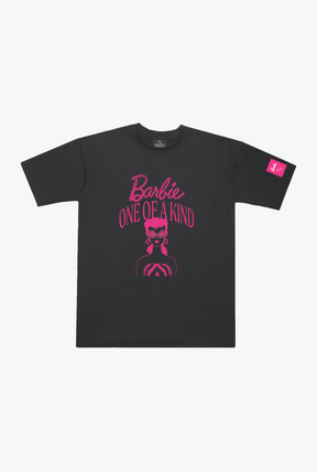 Barbie One Of A Kind Heavyweight Graphic T-Shirt - Washed Black