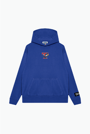 Sweat à capuche vintage épais des Blue Jays de Toronto - Bleu roi