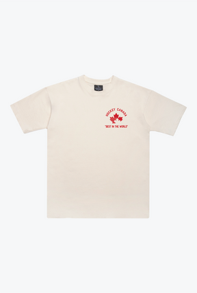 Hockey Canada Heavyweight T-Shirt - Ivory
