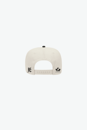 Hockey Canada A-Frame Cap - Ivory / Black