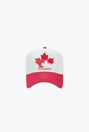 Hockey Canada A-Frame Cap - White / Red