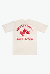 Hockey Canada Heavyweight T-Shirt - Ivory