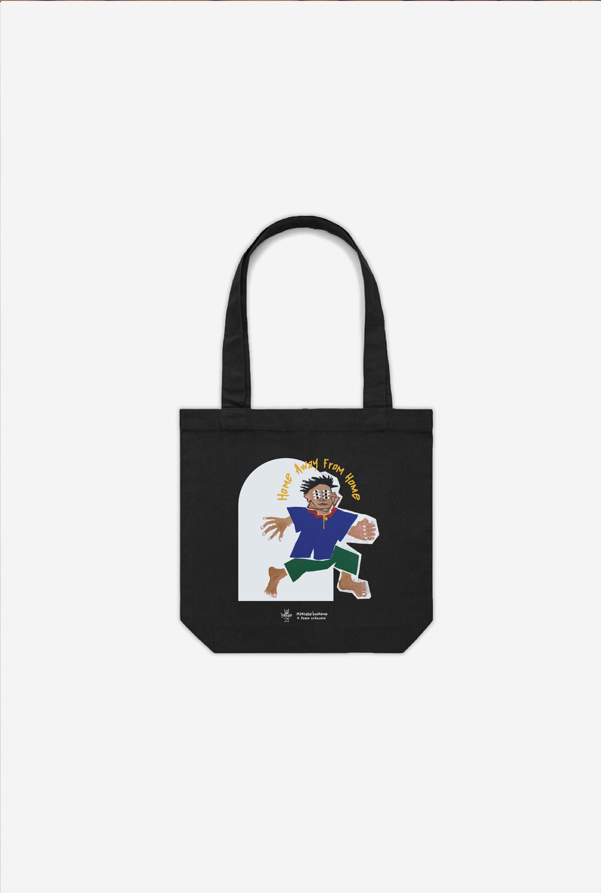 Home Away From Home Tote Bag - Black