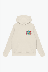 P/C x SmileyWorld "Be Kind To Your Mind & Others" Heavyweight Hoodie - Ivory