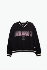 Inter Miami CF V-Neck Heavyweight Crewneck - Black