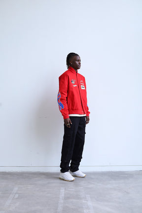 Peace Speedway Racing Jacket - Red