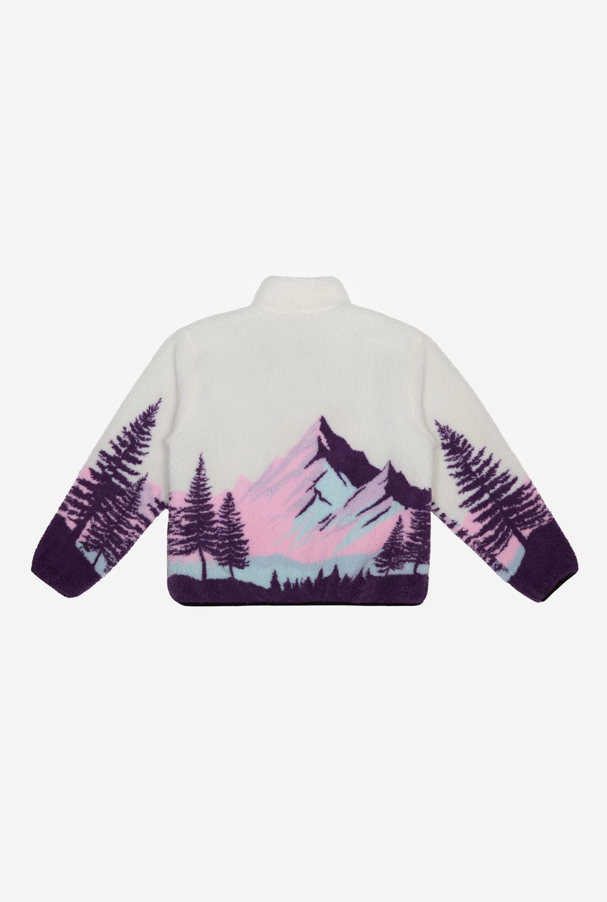 Peace Basics Fleece Sherpa - Winter Berry