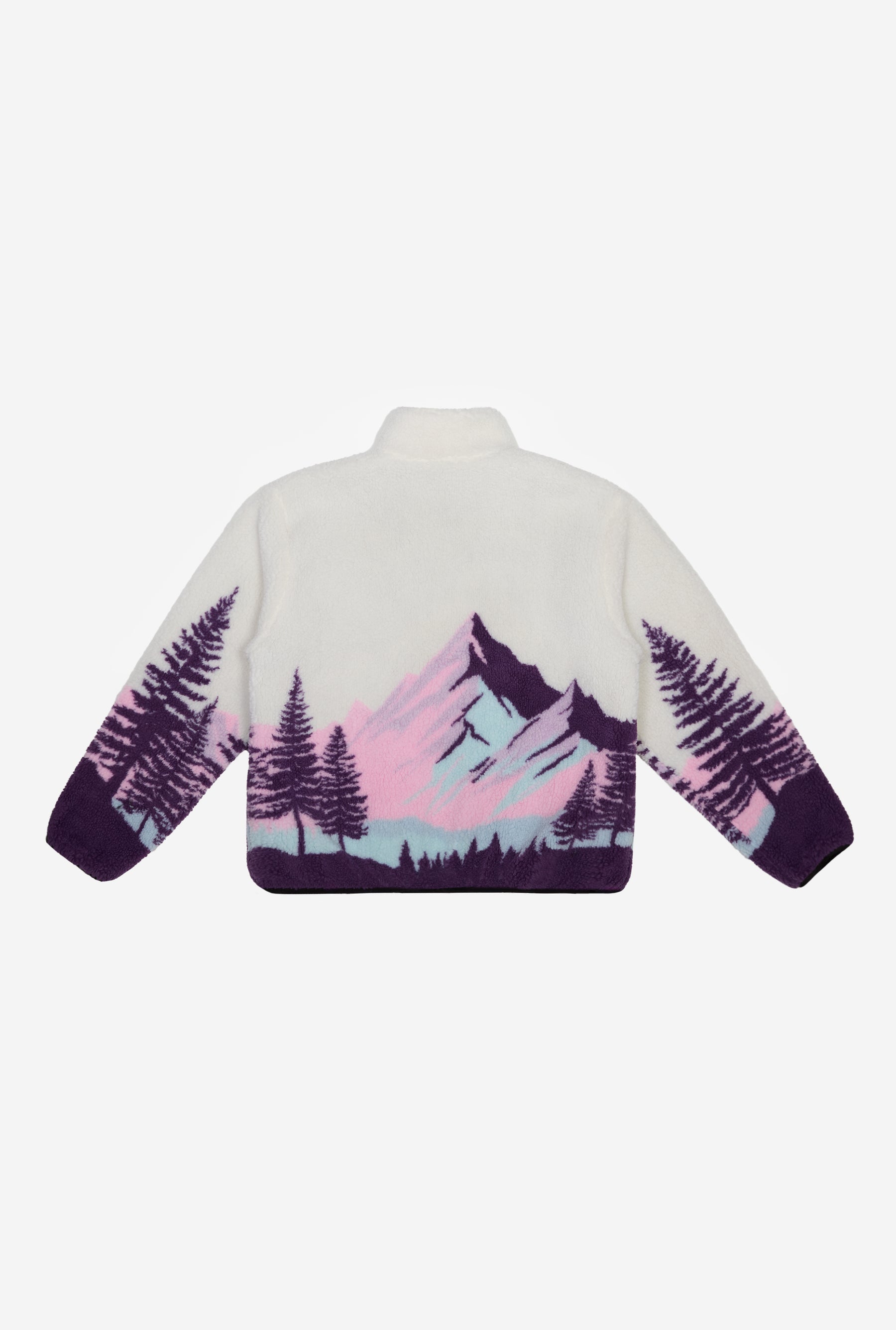 Peace Basics Fleece Sherpa - Winter Berry