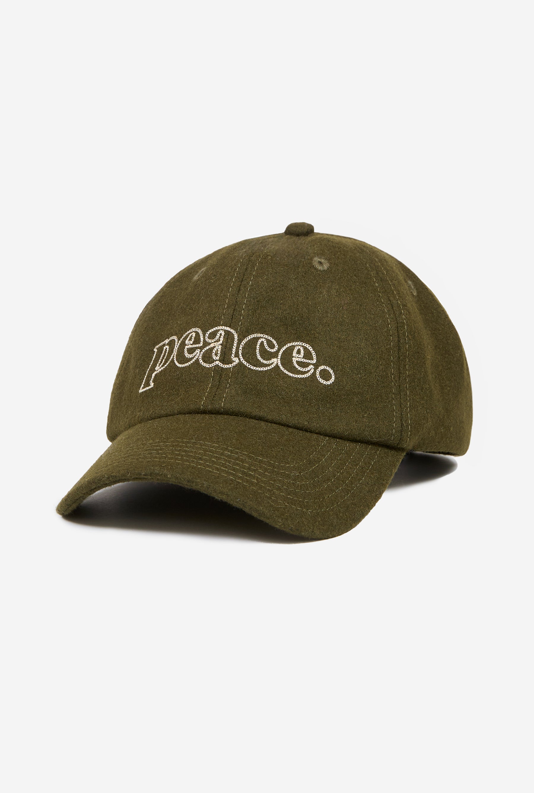 Peace Basics Dad Cap - Olive