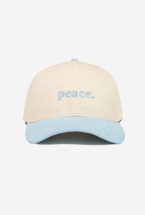 Peace Basics A-Frame Cap - Winter Sky / Ivory