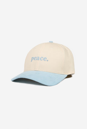 Peace Basics A-Frame Cap - Winter Sky / Ivory