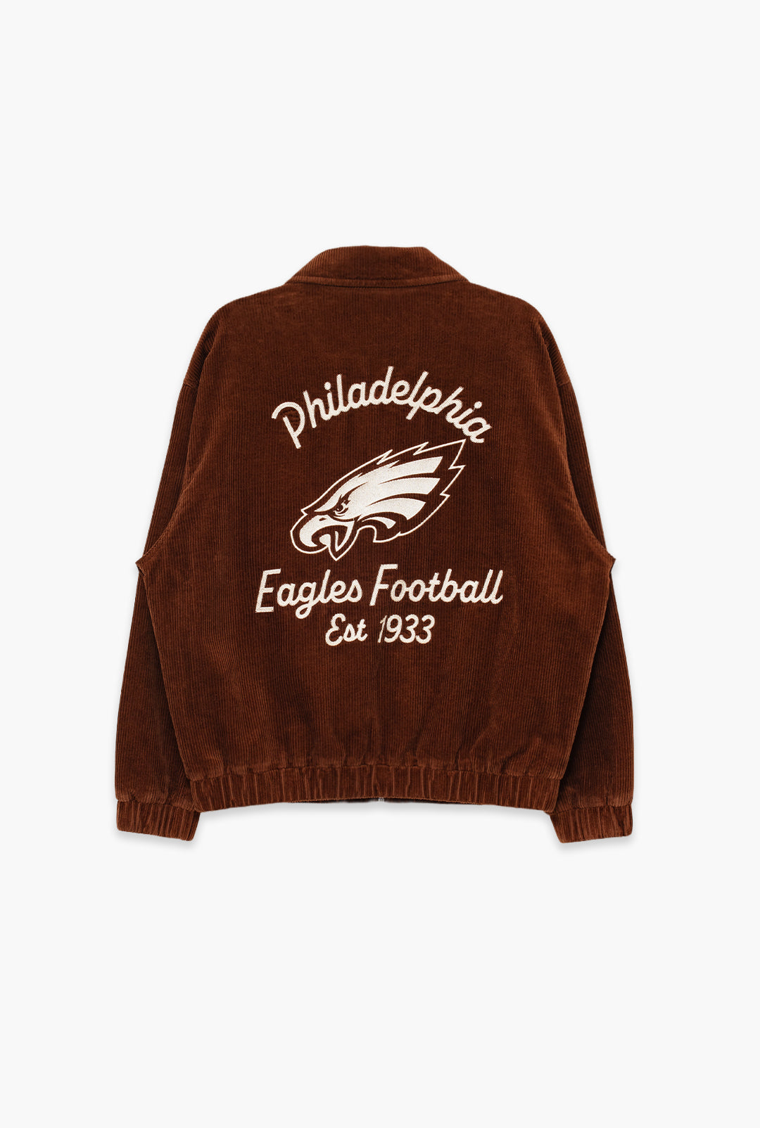 Philadelphia Eagles Sport Through Texture Corduroy Jacket - Brown