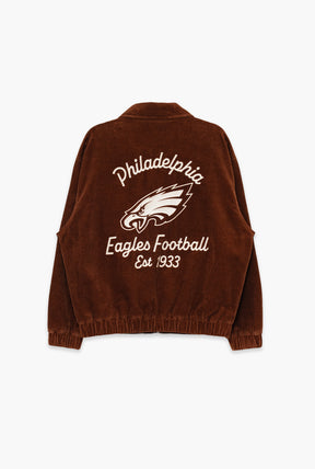 Philadelphia Eagles Sport Through Texture Corduroy Jacket - Brown
