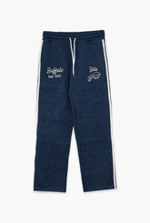 Buffalo Bills Sport Through Texture Garment Dye Track Pants - True Navy