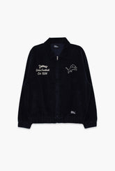 Detroit Lions Sport Through Texture Corduroy Jacket - True Navy