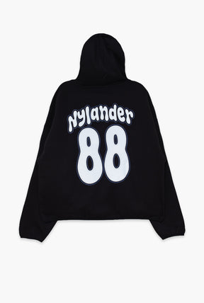William Nylander Relaxed Hoodie - Black