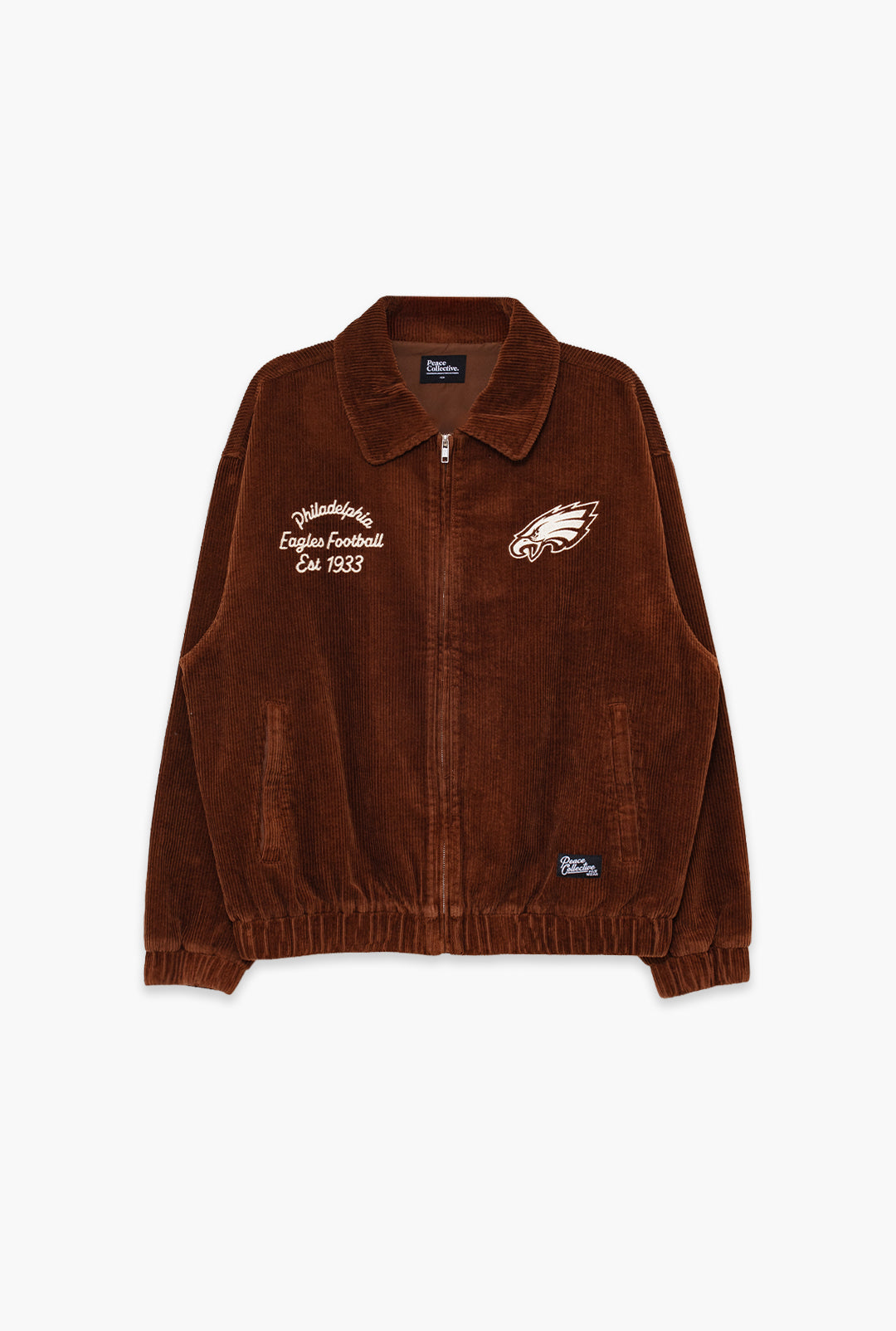 Philadelphia Eagles Sport Through Texture Corduroy Jacket - Brown